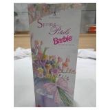 Lot of 3 Spring Barbies and 1 Holiday Barbie