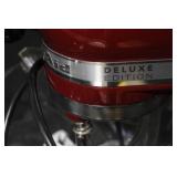 KitchenAid Deluxe Edition 5 Qt Stand Mixer with Glass Bowl and Cover