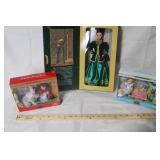 Barbie Collector Dolls Set - Yuletide Romance, Little Red Riding Hood, Alice & Mad Hatter