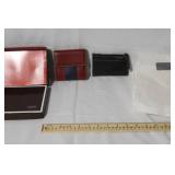 Coach Leather Wallet and Card Holder Set with Box