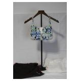 Coach Multicolor Canvas and Leather Handbag with Dust Bag