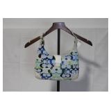 Coach Multicolor Canvas and Leather Handbag with Dust Bag