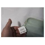 Coach Carolina Aqua Leather Bag with Tag and Dust Cover