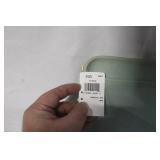 Coach Carolina Aqua Leather Bag with Tag and Dust Cover