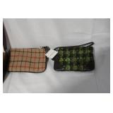 Coach Serena Suede Sneakers Size 8M with Box and 2 Coach Wristlets