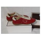 Coach Serena Suede Sneakers Size 8M with Box and 2 Coach Wristlets