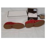 Coach Serena Suede Sneakers Size 8M with Box and 2 Coach Wristlets