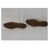 Coach Randi Suede Loafers Size 8 and Blue Leather Cashmere-Lined Gloves 7.5 with Boxes