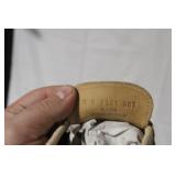 Coach Randi Suede Loafers Size 8 and Blue Leather Cashmere-Lined Gloves 7.5 with Boxes