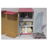 Charisma Brands Poinsettia Porcelain Doll with Certificate in Original Box