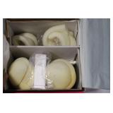 Charisma Brands Poinsettia Porcelain Doll with Certificate in Original Box