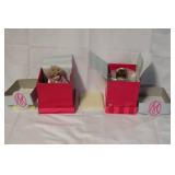 Set of 2 Marie Osmond Fine Collectibles Dolls with Boxes