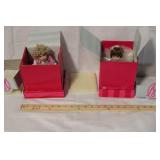 Set of 2 Marie Osmond Fine Collectibles Dolls with Boxes