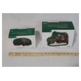Set of 2 Department 56 Dickens Village Horse-Drawn Coaches in Boxes