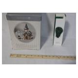 Department 56 Santabear Village Chapel and Lighted Tree Accessories