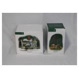 Department 56 Bennington Manor and Harvest Bounty Village Accessories in Box