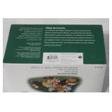 Department 56 Village Accessories Lot of 3 - Roasted Chestnuts, Bird Baths, Winter Frost Joy