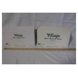 Department 56 Village Winter Birch Trees and Bare Branch Trees Set of 6 in Original Boxes