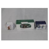 Set of 3 Department 56 Heritage Village Collection Christmas Accessories