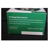 Department 56 Heritage Village Collection Holiday Figurines and Dairy Delivery Sleigh, 3 Boxes