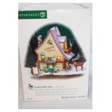 Department 56 Caribou Coffee Shop North Pole Series Village Decor Boxed