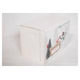 Department 56 Village Accessories Welcome Sign and North Pole Series I Break for Cocoa Figurines