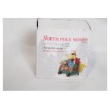 Department 56 Village Accessories Welcome Sign and North Pole Series I Break for Cocoa Figurines