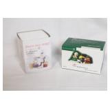 Department 56 North Pole Series Figurine Lot Wee Deliver Groceries & Santa Palooza