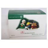 Department 56 North Pole Series Figurine Lot Wee Deliver Groceries & Santa Palooza