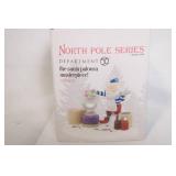 Department 56 North Pole Series Figurine Lot Wee Deliver Groceries & Santa Palooza