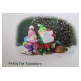 Department 56 North Pole Series Figurine Set - Ready For Adventure and Don