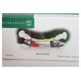 Department 56 North Pole Series Figurine Set - Ready For Adventure and Don