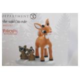 Department 56 North Pole Series Rudolph "She Said I