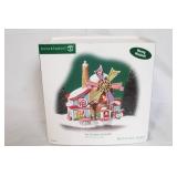 Department 56 North Pole Series The Christmas Candy Mill with Moving Windmill