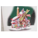 Department 56 North Pole Series The Christmas Candy Mill with Moving Windmill