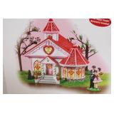 Department 56 Celebrate Love Series Chapel of Love Snow Village Set