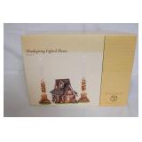 Department 56 Thanksgiving Lighted House Set of 5 Holiday Decor