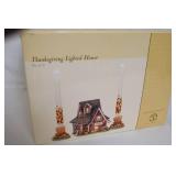 Department 56 Thanksgiving Lighted House Set of 5 Holiday Decor
