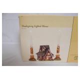 Department 56 Thanksgiving Lighted House Set of 5 Holiday Decor