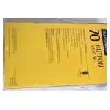 Artificial Christmas Tree with 2 Sets of 70-Count Multicolor Button Lights