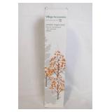 Department 56 Halloween Village Accessories Lot with Candy Kids and Scary Pumpkins Lit Tree