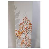 Department 56 Halloween Village Accessories Lot with Candy Kids and Scary Pumpkins Lit Tree