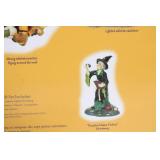 Department 56 Witch Way Flight School Halloween Gift Set with Moving Witches