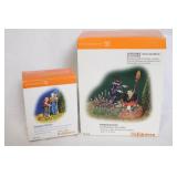 Department 56 Halloween Village Accessories Animated Witch and Strangers Beware Figures