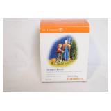 Department 56 Halloween Village Accessories Animated Witch and Strangers Beware Figures