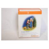 Department 56 Halloween Village Accessories Animated Witch and Strangers Beware Figures