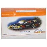 Department 56 Snow Village Halloween Hot Rod & Treats For The Kids Figurines