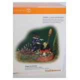 Department 56 Halloween Village Animated Hocus Pocus Witch and Black Kittens For Sale Accessories