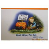Department 56 Halloween Village Animated Hocus Pocus Witch and Black Kittens For Sale Accessories