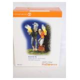 Department 56 Halloween Snow Village Accessory Set with Lighted Scarecrows and Brew Ha-Ha Figures